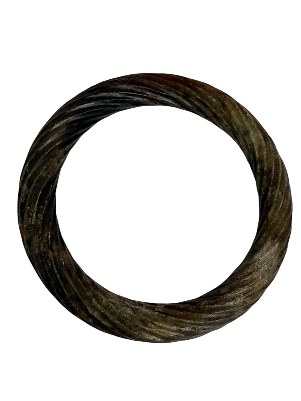 carved natural horn bangle bracelet Carved/twisted, boho, tribal/ethnic